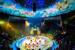 The production brings art and technology together in a striking way. (Photo: Organising Committee)