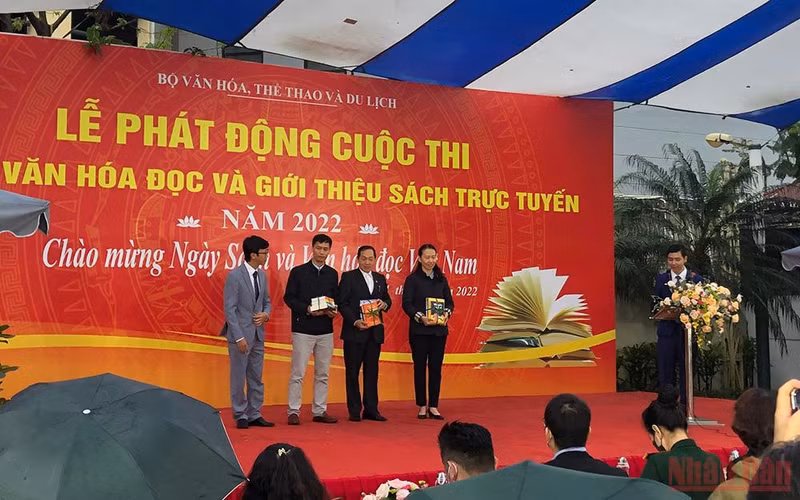 Reading Culture Ambassador Contest 2022 launched ảnh 2