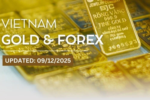 Infographic: Domestic and global gold prices decrease slight on December 9