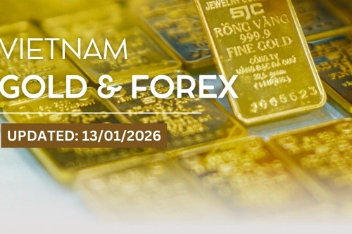 Infographic: Domestic gold prices remain extremely high on January 13