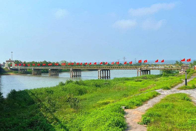 Peaceful scenery on both banks of Ben Hai River