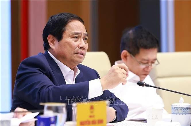 Prime Minister Pham Minh Chinh speaks at the second meeting of the Government Steering Committee on Science, Technology, Innovation, Digital Transformation and Project 06 (Photo: VNA)