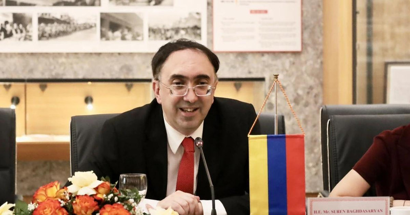 Armenian Ambassador to Vietnam Suren Baghdasaryan. (Photo: VNA)