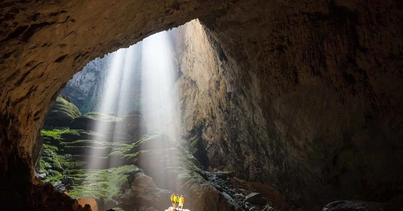 The majestic beauty of Son Doong cave. (Photo: VNA)
