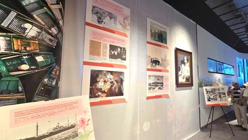 The thematic exhibition “President Ho Chi Minh — Symbol of peace and friendship” in Osaka, Japan.