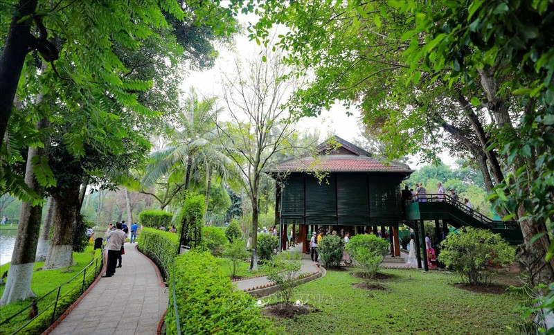 The Ho Chi Minh Relic Site at the Presidential Palace will host the exhibition "President Ho Chi Minh: The essence of the nation, stature of the era". (Photo: hanoimoi.vn)