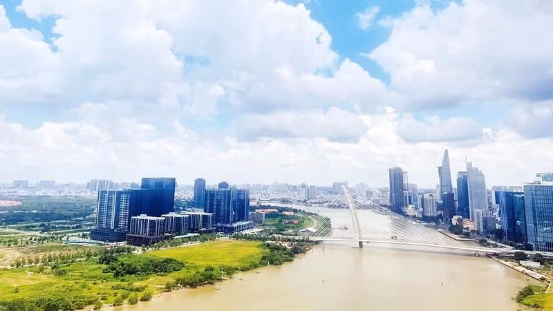 A corner of Ho Chi Minh City (Photo: Tung Quang)