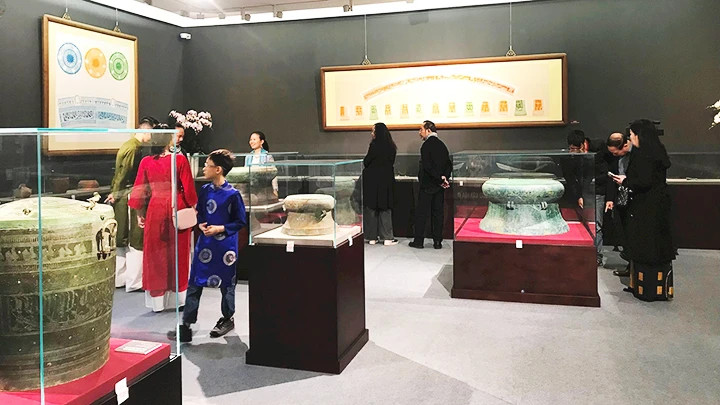 Cultural treasures and national artefacts serve as rich inspiration for the new generation’s creativity in culture and the arts. (Photo: HOANG HOA)