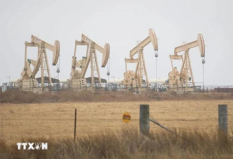 An oil rig in Texas, the US (Photo: Xinhua/VNA)