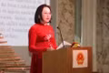 National Assembly Vice President Nguyen Thi Thanh expresses appreciation for Switzerland’s support during important periods in Viet Nam’s history at a ceremony marking the 81st anniversary of Viet Nam’s National Day (Photo: Provided by the Embassy of Viet Nam in Switzerland)