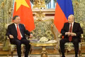 General Secretary of the Communist Party of Viet Nam Central Committee and President To Lam meets with Russian President Vladimir Putin in Moscow on September 9, 2026. (Photo: VNA)