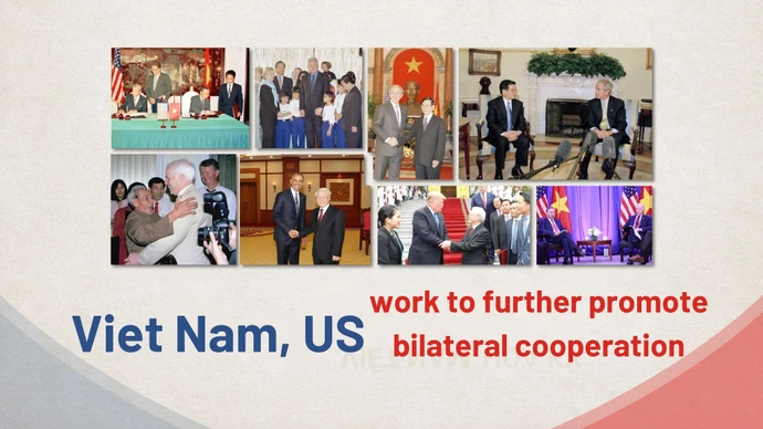 Viet Nam, US work to further promote bilateral cooperation
