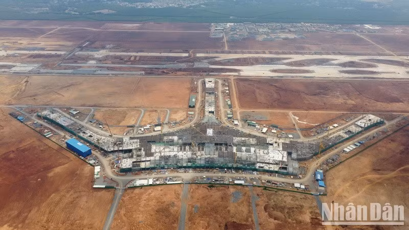 Long Thanh Airport under construction.