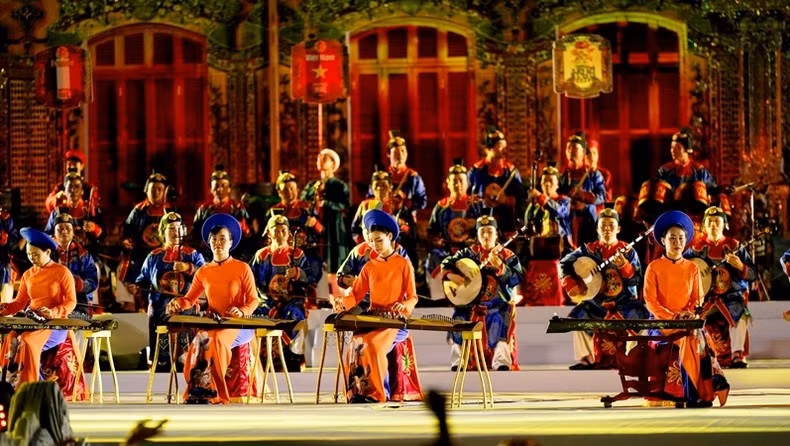 A performance at the opening ceremony.