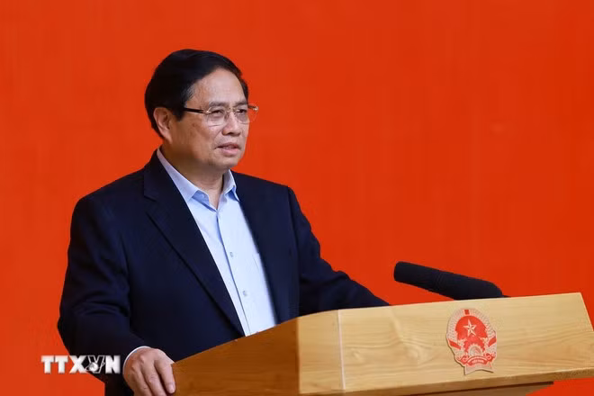 Prime Minister Pham Minh Chinh. (Photo: VNA)