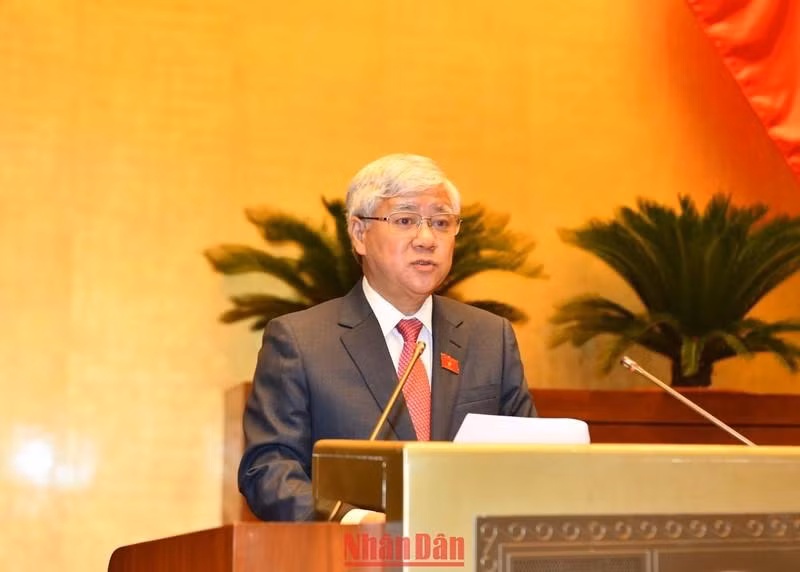 President of the Vietnam Fatherland Front (VFF) Central Committee Do Van Chien. (Photo: Dang Khoa)