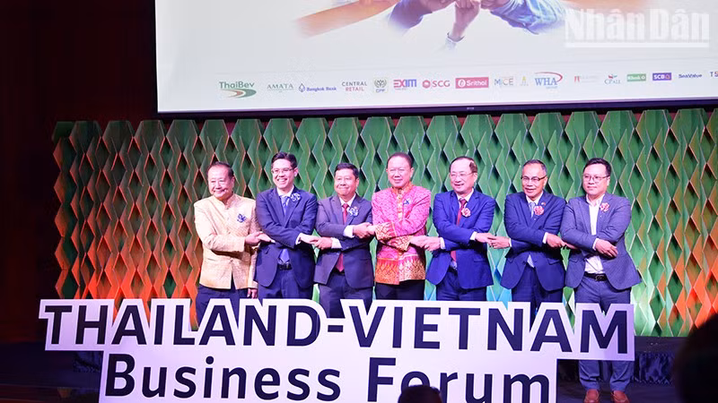 Delegates at the Thailand-Vietnam Business Forum in Bangkok.