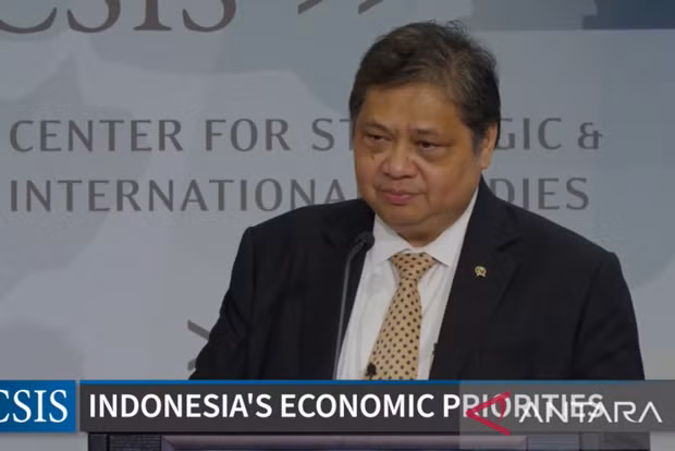 Coordinating Minister for Economic Affairs Airlangga Hartarto (Photo: Antara)