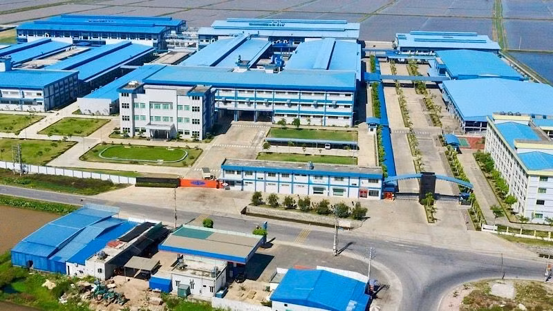 An industrial park in Nam Dinh Province. (Photo: Tran Khanh)