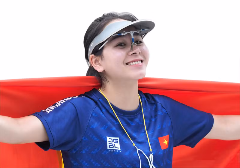 Shooter Trinh Thu Vinh has a secured a spot at the Paris 2024 Olympics.