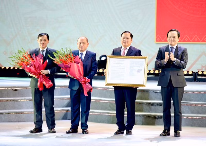 The event to announce Hoa Binh's master plan for the 2021-2030 period, with a vision for 2050.