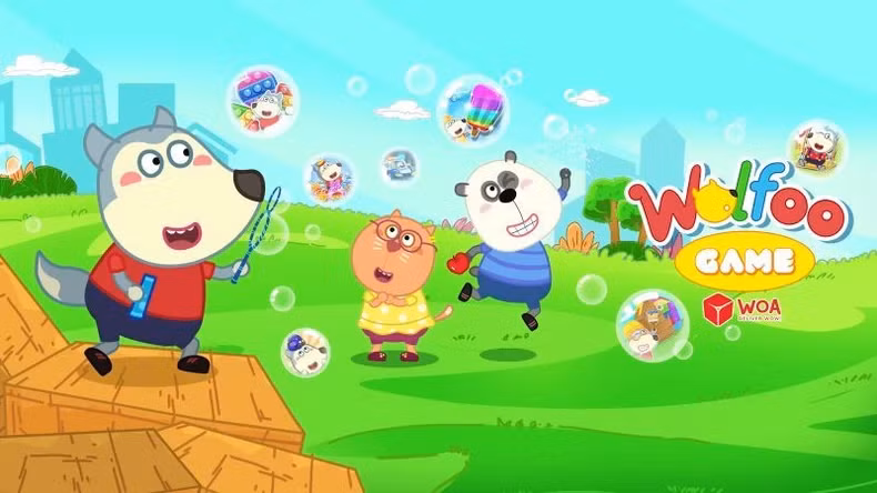 Wolfoo Game covers a wide range of stories and scenarios aimed at educating and developing skills in children under 10.