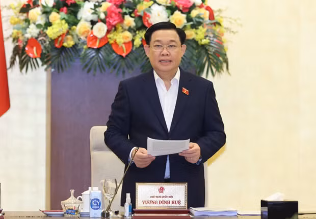  NA Chairman Vuong Dinh Hue (Photo: VNA)