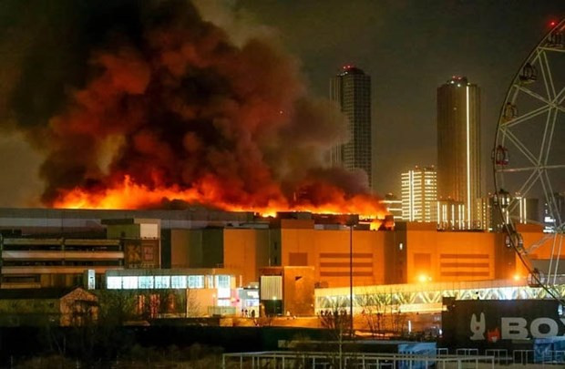 At the attack in Moscow (Photo: The Journal)