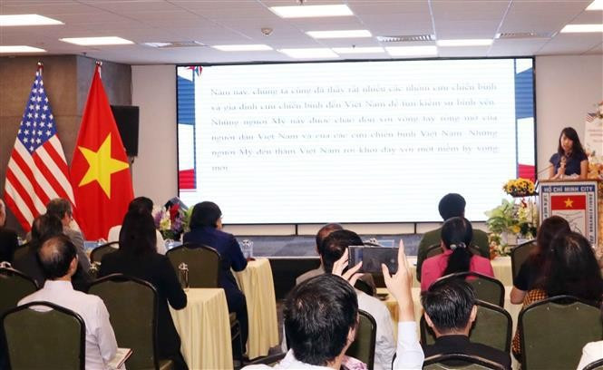 The July 9 gathering held by the Ho Chi Minh City Union of Friendship Organisations to mark the 248th Independence Day of the US (Photo: VNA)