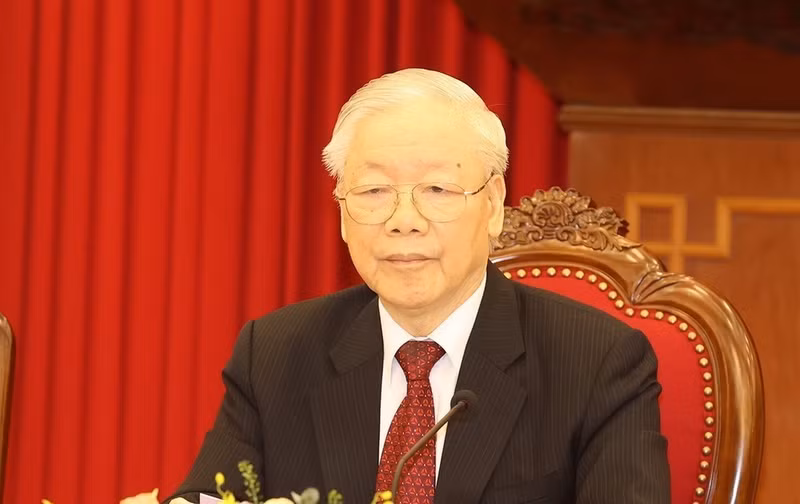 General Secretary of the Party Central Committee Nguyen Phu Trong (Photo: VNA)