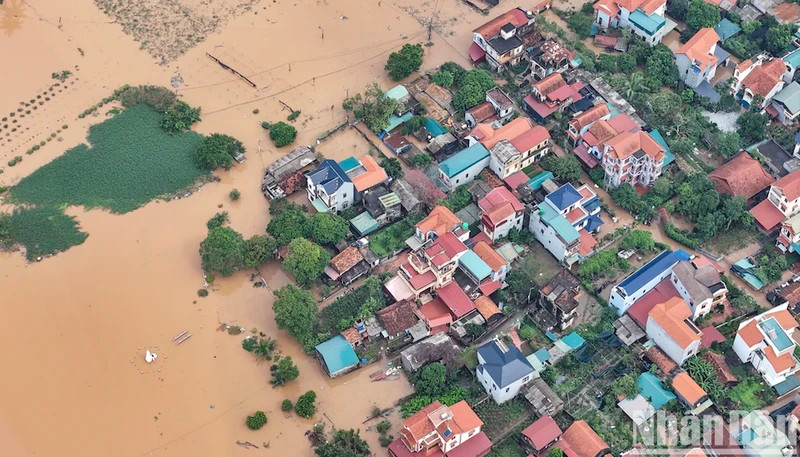 Typhoon Yagi caused severe damage to northern provinces and cities in Vietnam. (Photo: NDO)