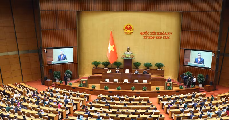 An overview of the eighth session of the 15th National Assembly (Photo: VNA) 