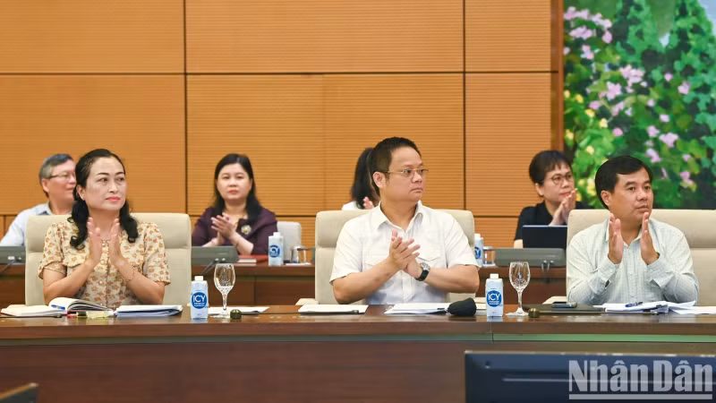 The delegates attending the meeting.