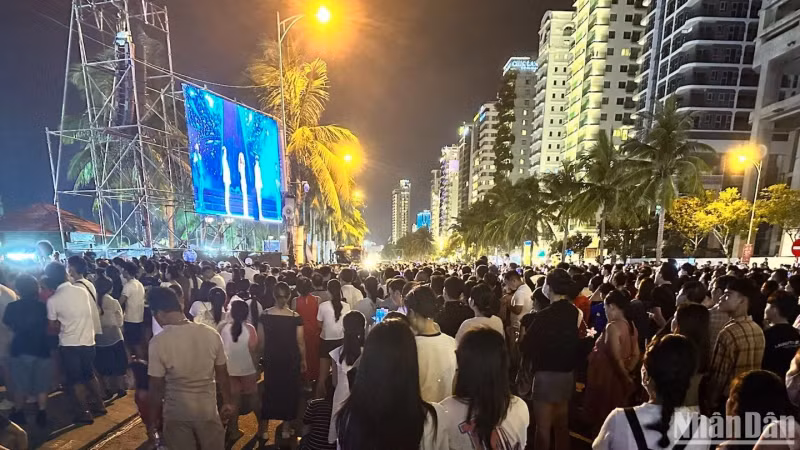 Young people participating in the Enjoy Da Nang 2024 festivities. (Photo: ANH DAO) Young people participating in the Enjoy Da Nang 2024 festivities. (Photo: ANH DAO)