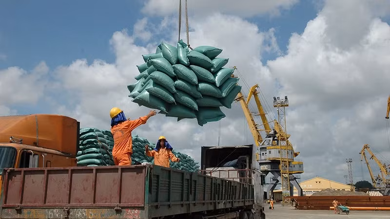 Rice exports was a bright spot in 2023.