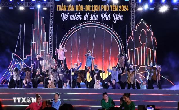 Phu Yen Culture-Tourism Week 2024 opens (Photo: VNA)