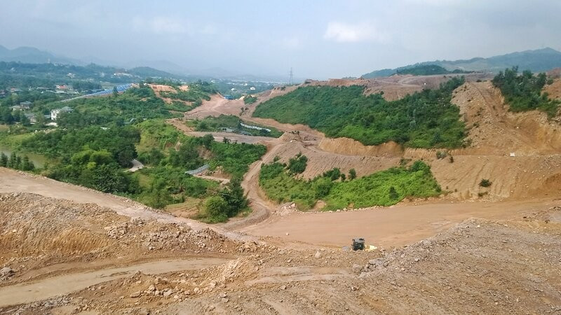 The Tan Thai Golf Course is currently under rapid construction.