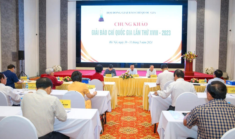 The opening ceremony for the final round of the 18th National Press Awards 2023.