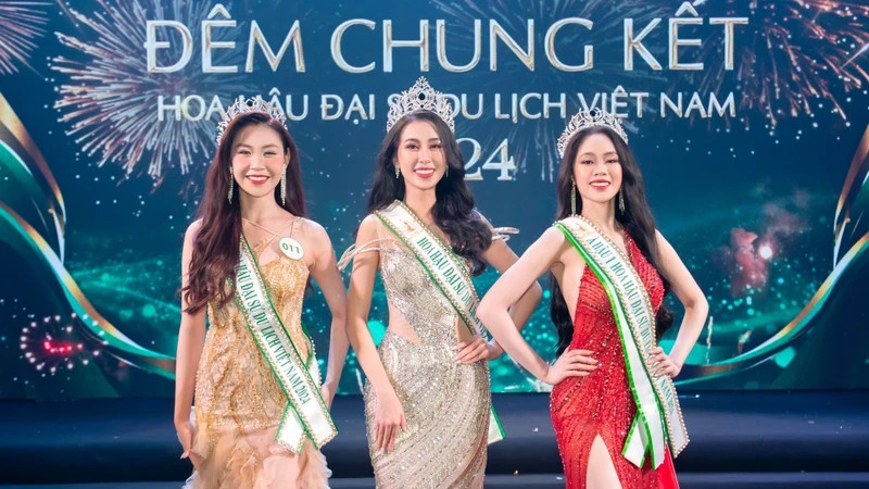 Top 3 of Miss Tourism Ambassador 2024 
