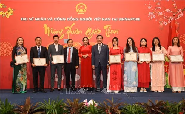 Overseas Vietnamese celebrate Tet festival