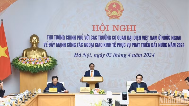 PM Pham Minh Chinh speaks at the event (Photo: NDO)