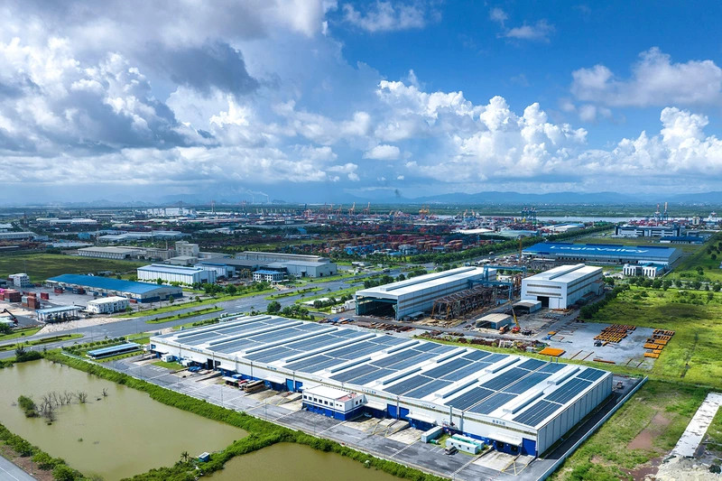 DEEP C Industrial Zone is carrying out investment in renewable energy projects.
