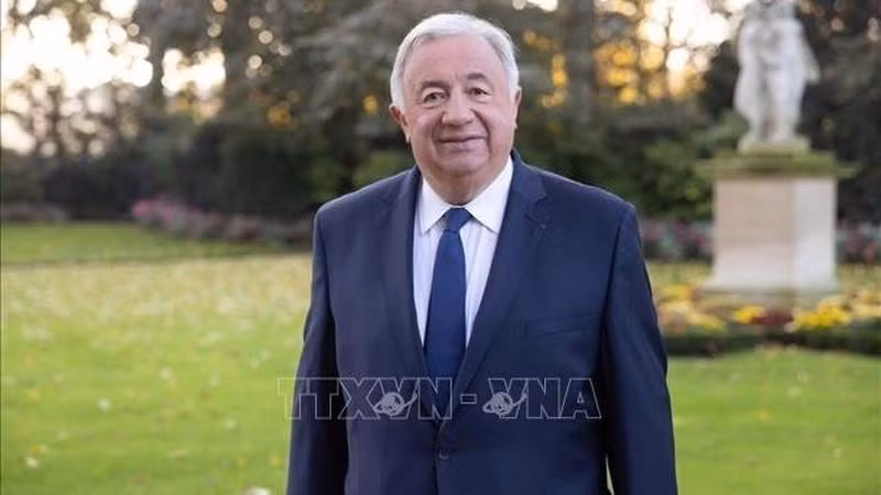 President of the French Senate Gérard Larcher (Photo: VNA)