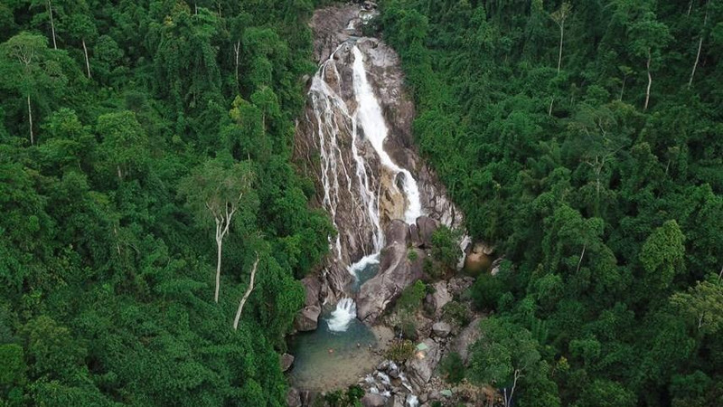 Ma Hao waterfall is famous for its pristine beauty. (Photo: daidoanket.vn)