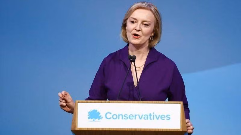 Prime Minister of the United Kingdom of Great Britain and Northern Ireland, Elizabeth Truss, speaks in London on September 5. (Photo: Reuters)