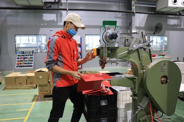 At the Deli Vietnam Co.Ltd at Yen Phong Industrial Park in Bac Ninh province. (Photo: VNA)
