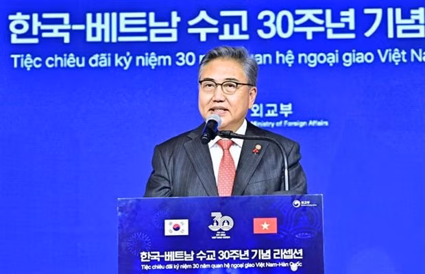 RoK Foreign Minister Park Jin (Photo: VNA)