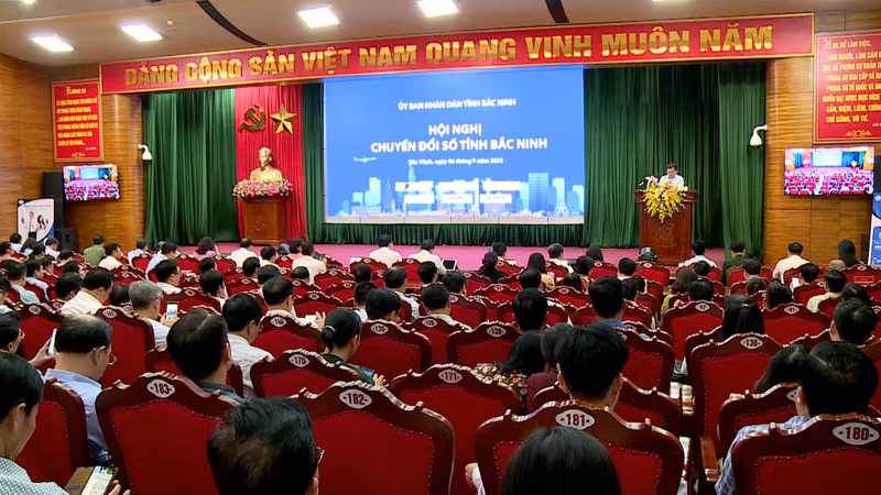 At the conference (Photo: bacninhtv.vn)