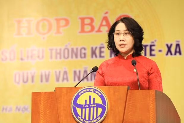 GSO General Director Nguyen Thi Huong (Photo: VNA) GSO General Director Nguyen Thi Huong (Photo: VNA)