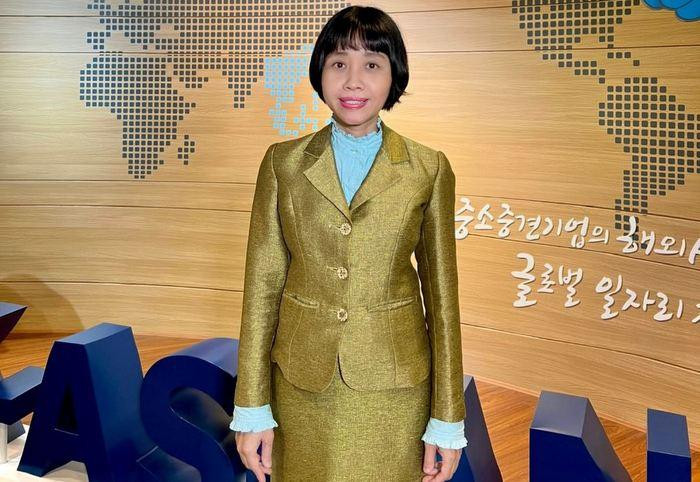 Head of KOTRA Hanoi’s office Tran Thi Hai Yen (Photo: baotintuc.vn)